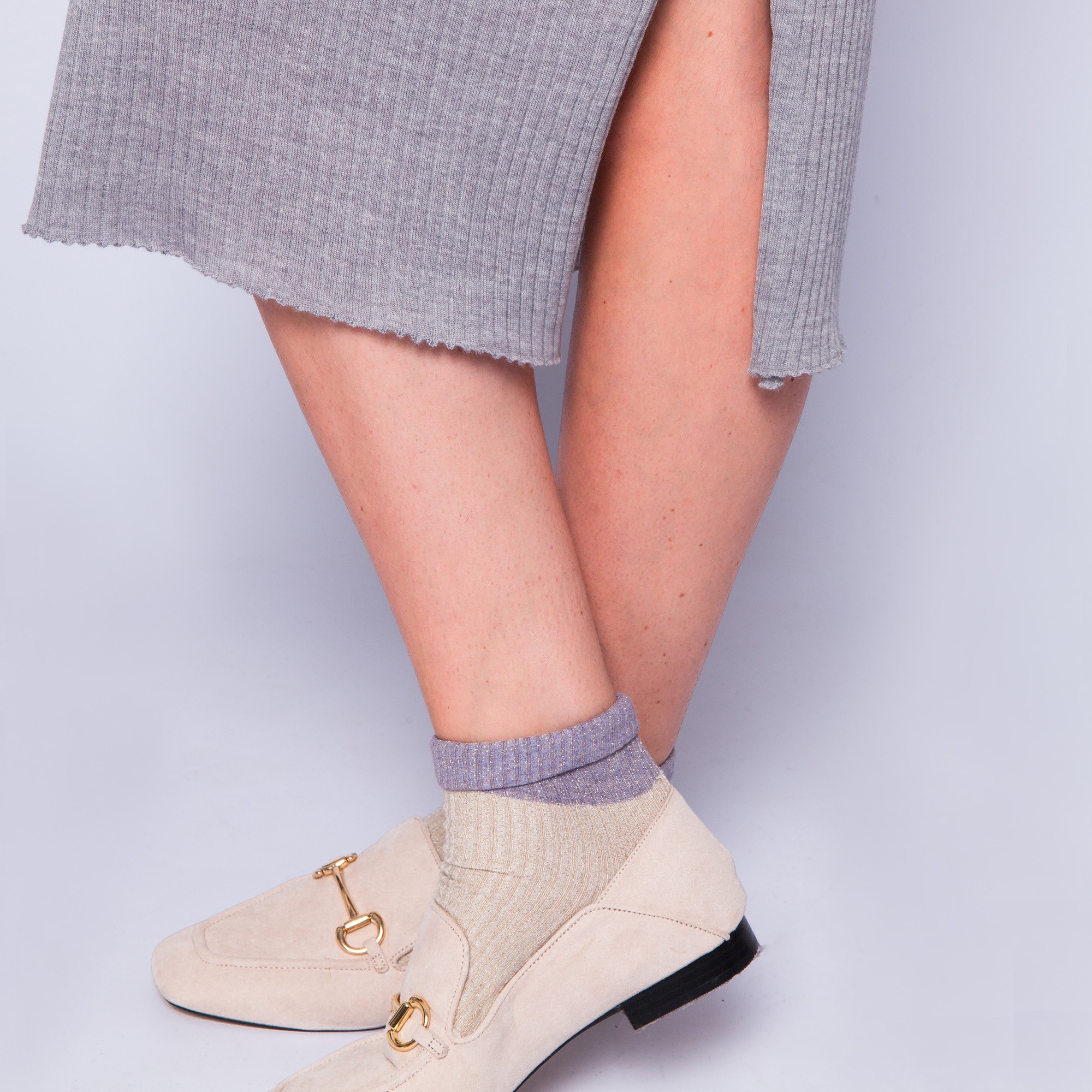 Pencil skirt in ribbed wool - Etreinte 