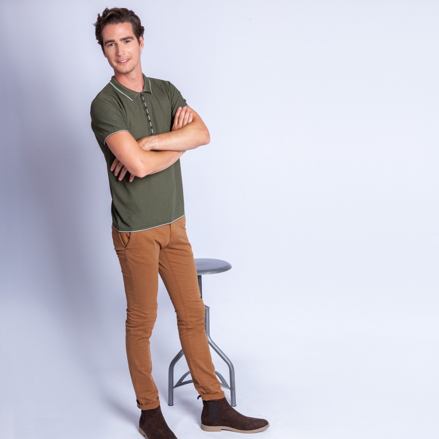 Fil Lumière Camisa Polo Fancy - Baldwin