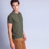 Polo fantaisie Fil Lumière Loic 8073 avocat-83 kaki
