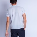 Polo fantaisie Fil Lumière Loic 8999 argent - 11 gris clair