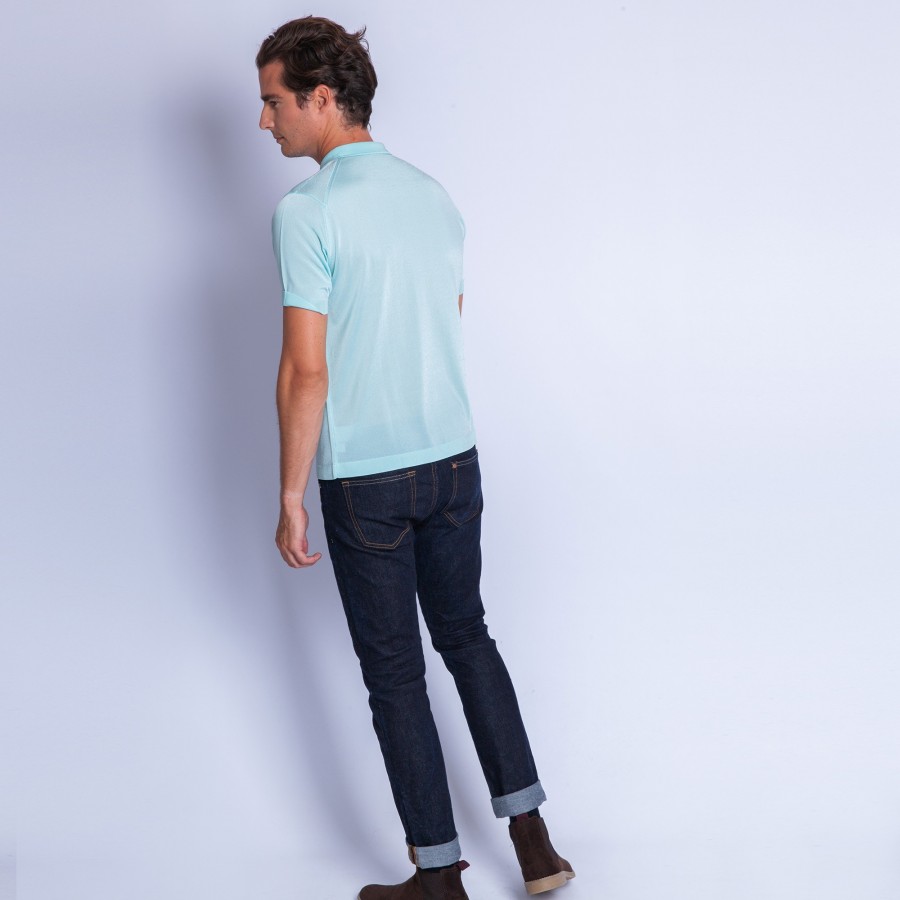 Polo shirt made of Fil lumière - Vadim