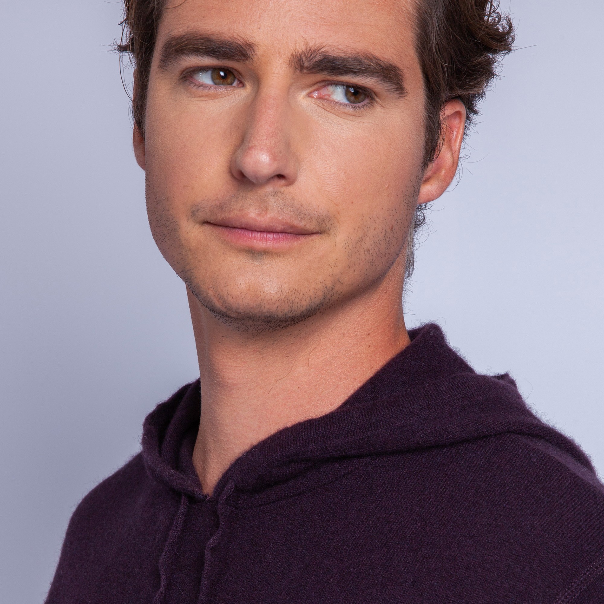 Cashmere hoodie - Harper 6340 Marine - 05 bleu marine