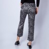 Straight-cut silk trousers by Maison Montagut & Maison Martin Morel -Ginga