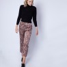 Straight-cut silk trousers by Maison Montagut & Maison Martin Morel -Ginga
