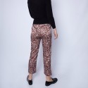 Straight-cut silk trousers by Maison Montagut & Maison Martin Morel -Ginga