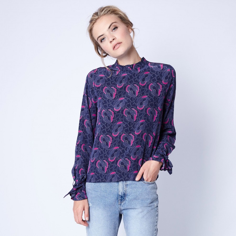 Silk blouse Maison Montagut x Maison Martin Morel - Exode