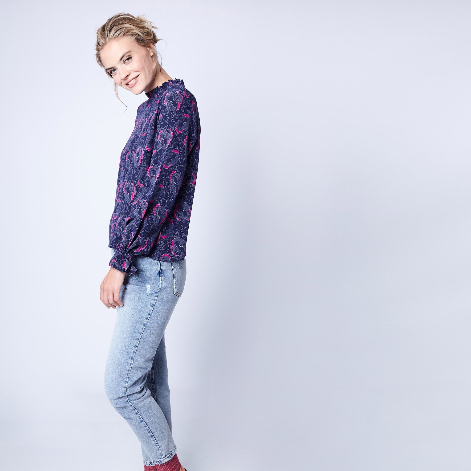 Silk blouse Maison Montagut x Maison Martin Morel - Exode