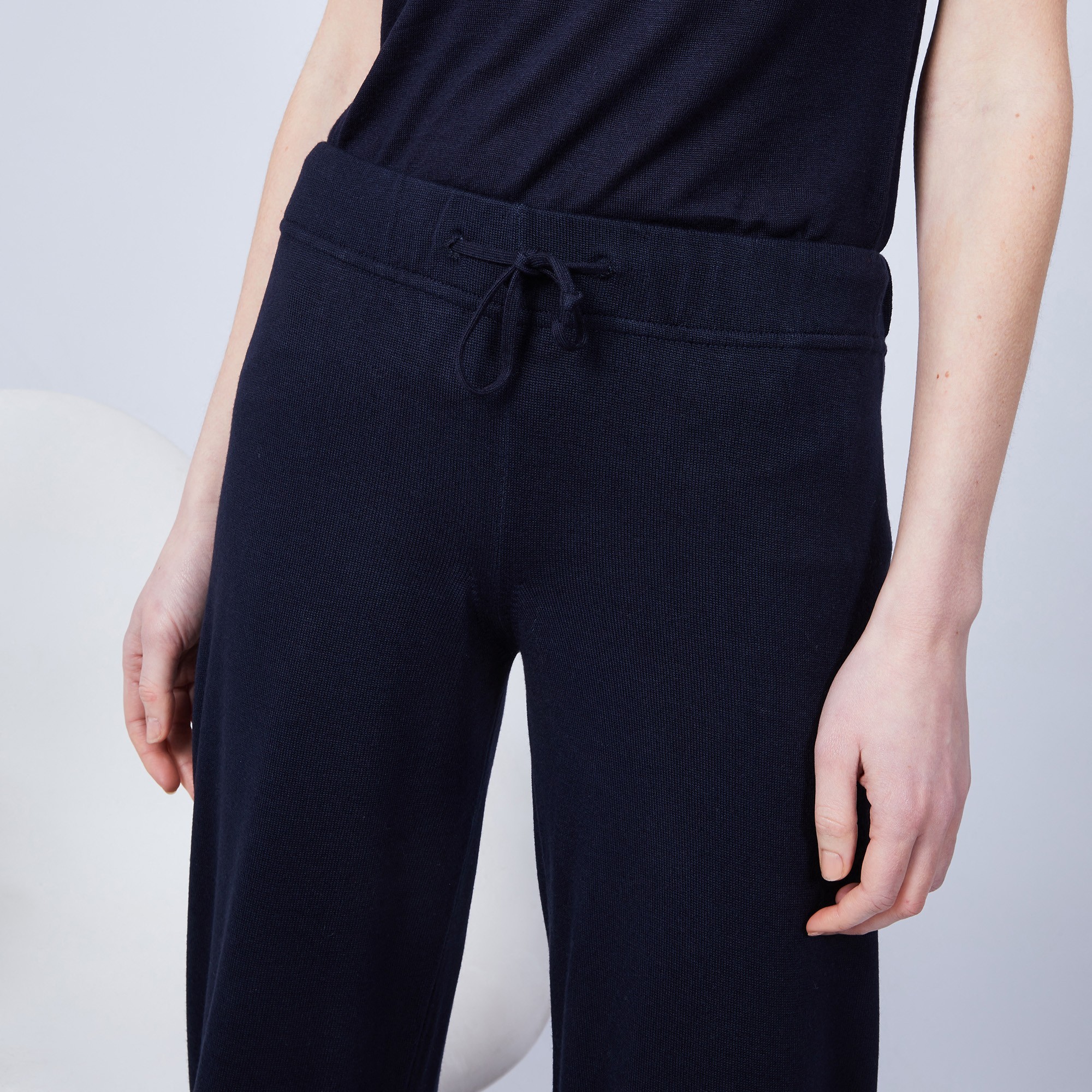 Pantalon large en bambou cachemire - Hammam