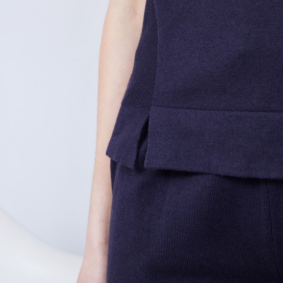 Camiseta de algodão e cashmere - Hato