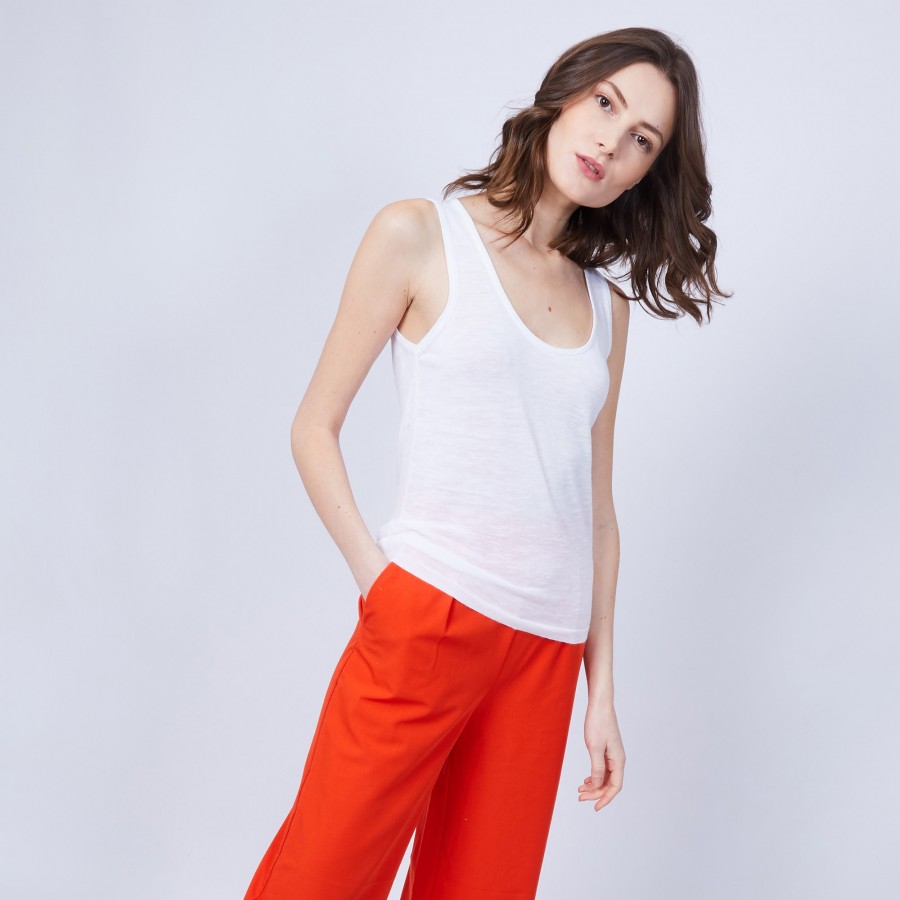 Débardeur col rond - Java 6400 blanc - 02 blanc