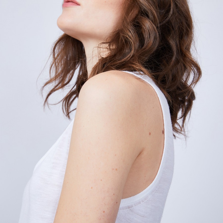 Round-neck vest - JAVA