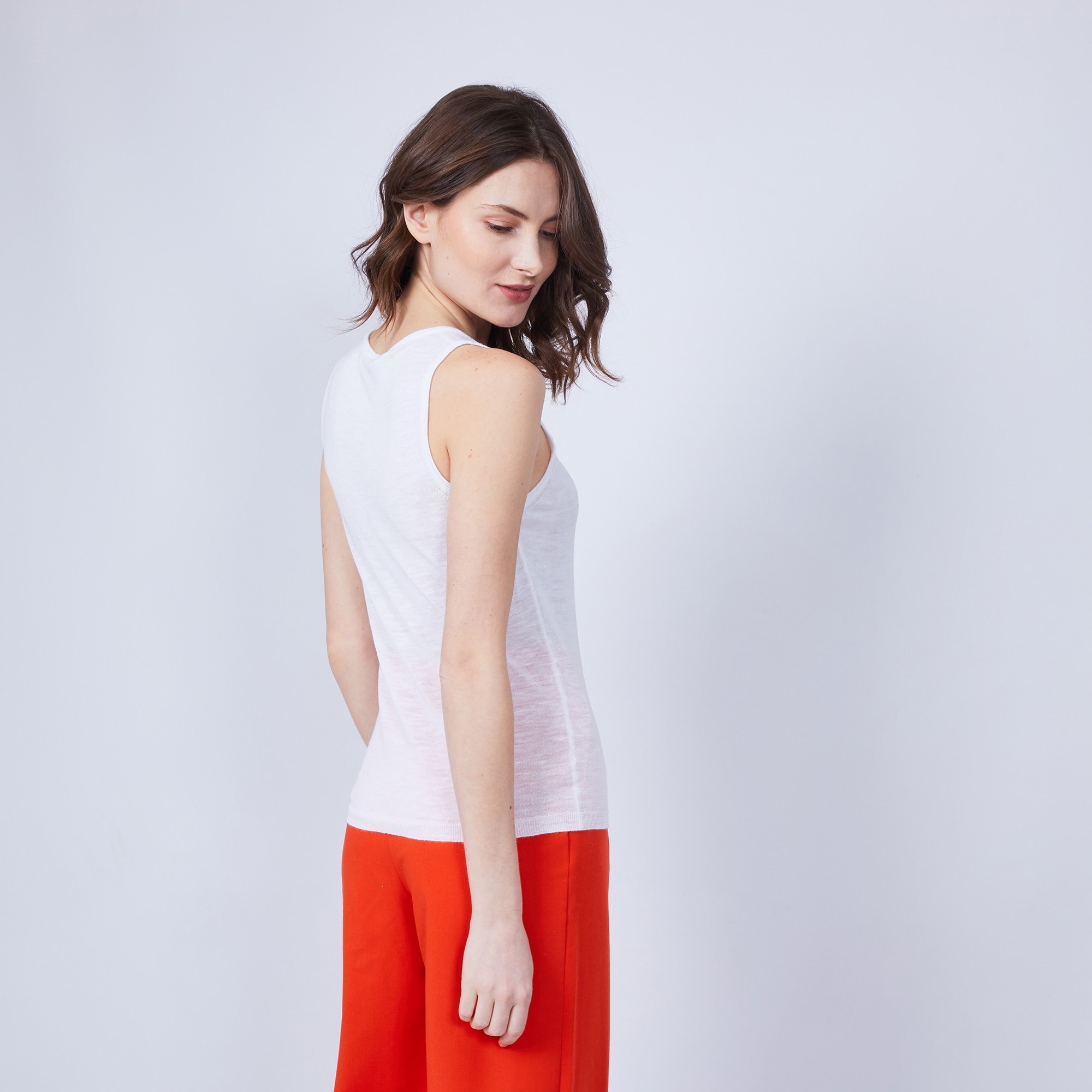 Débardeur col rond - Java 6400 blanc - 02 blanc