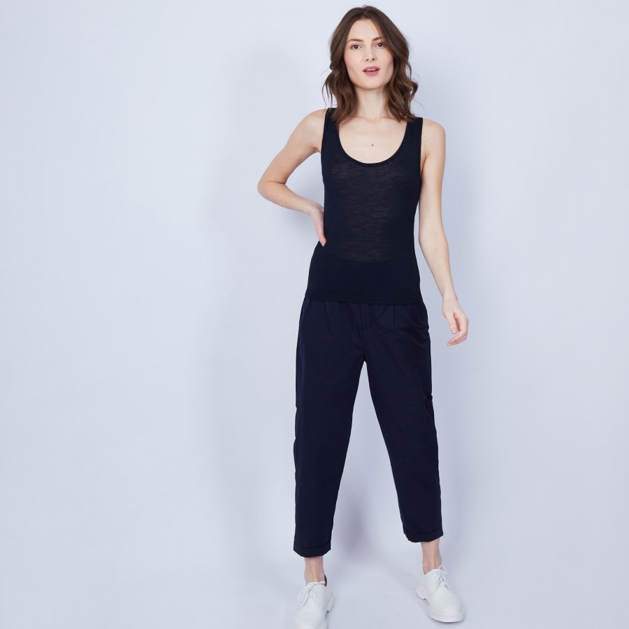 Round-neck vest - JAVA