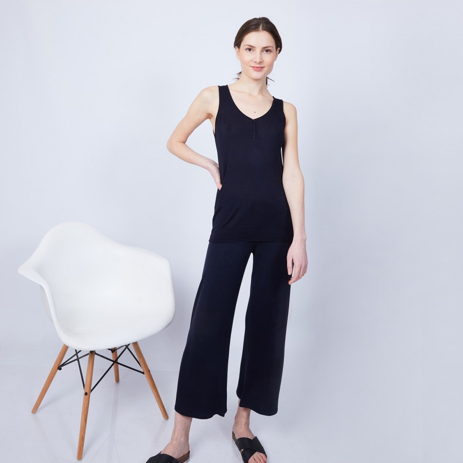 Bamboo cachemere tank top - Hoatti