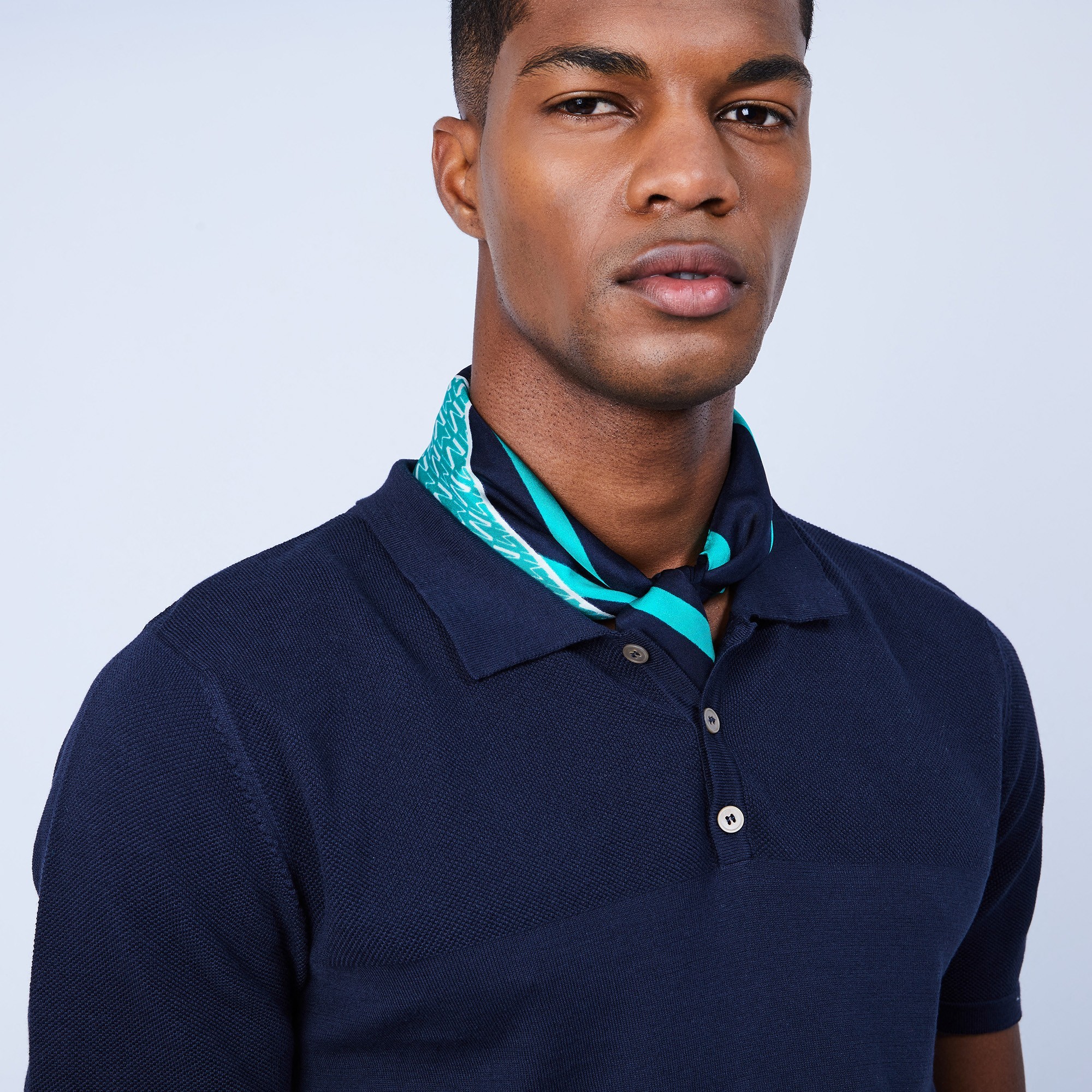 Polo en coton - Laurel 6440 marine - 05 Bleu marine