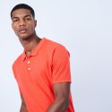Polo en coton et soie - Lenny 6483 ardent - 15 Orange