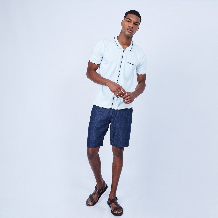 Camisa de algodão manga curta - Lilian