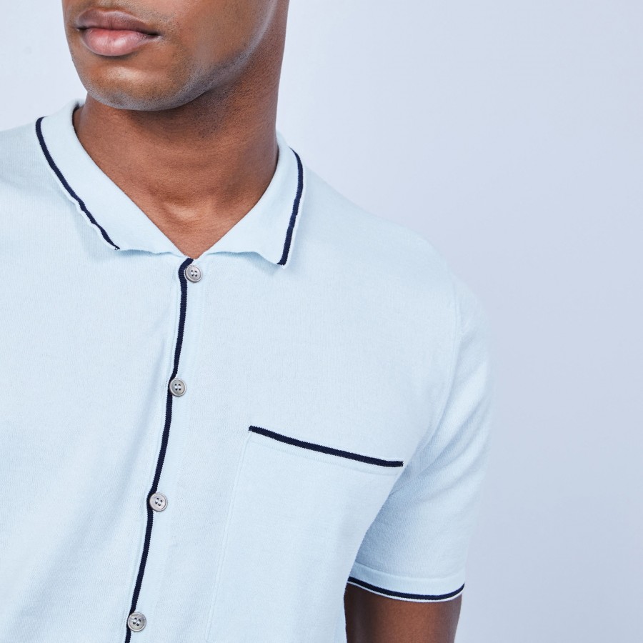 Camisa de algodão manga curta - Lilian