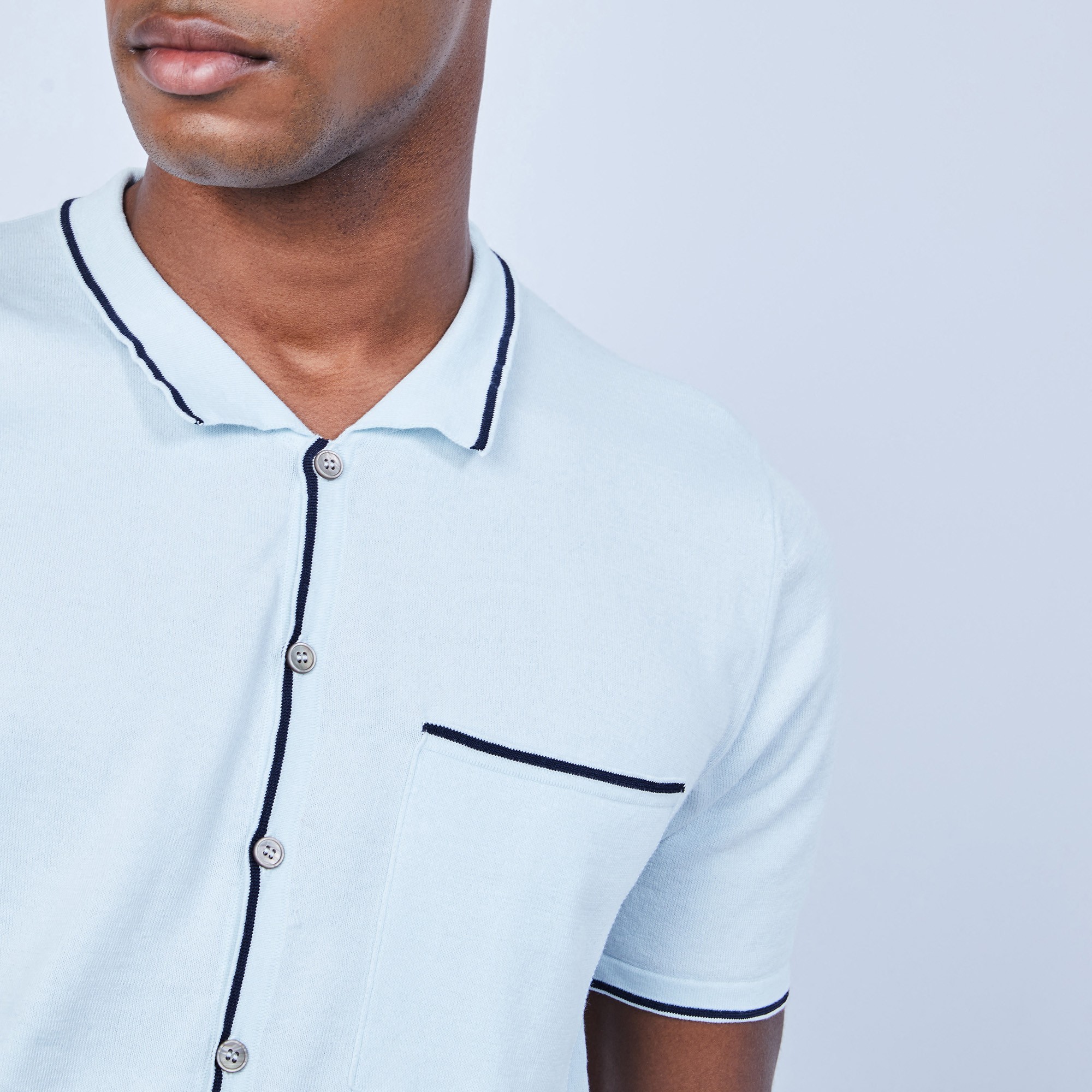 Chemise manches courtes - Lilian 6443 lagon - 23 Vert clair