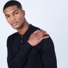 Pull col polo en laine mérinos - Lino