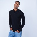 Pull col polo en laine et soie - Lume