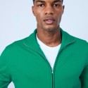 Gilet col montant zippé en laine mérinos - Liacre
