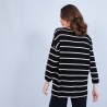 Pull rayé col rond - Mariah