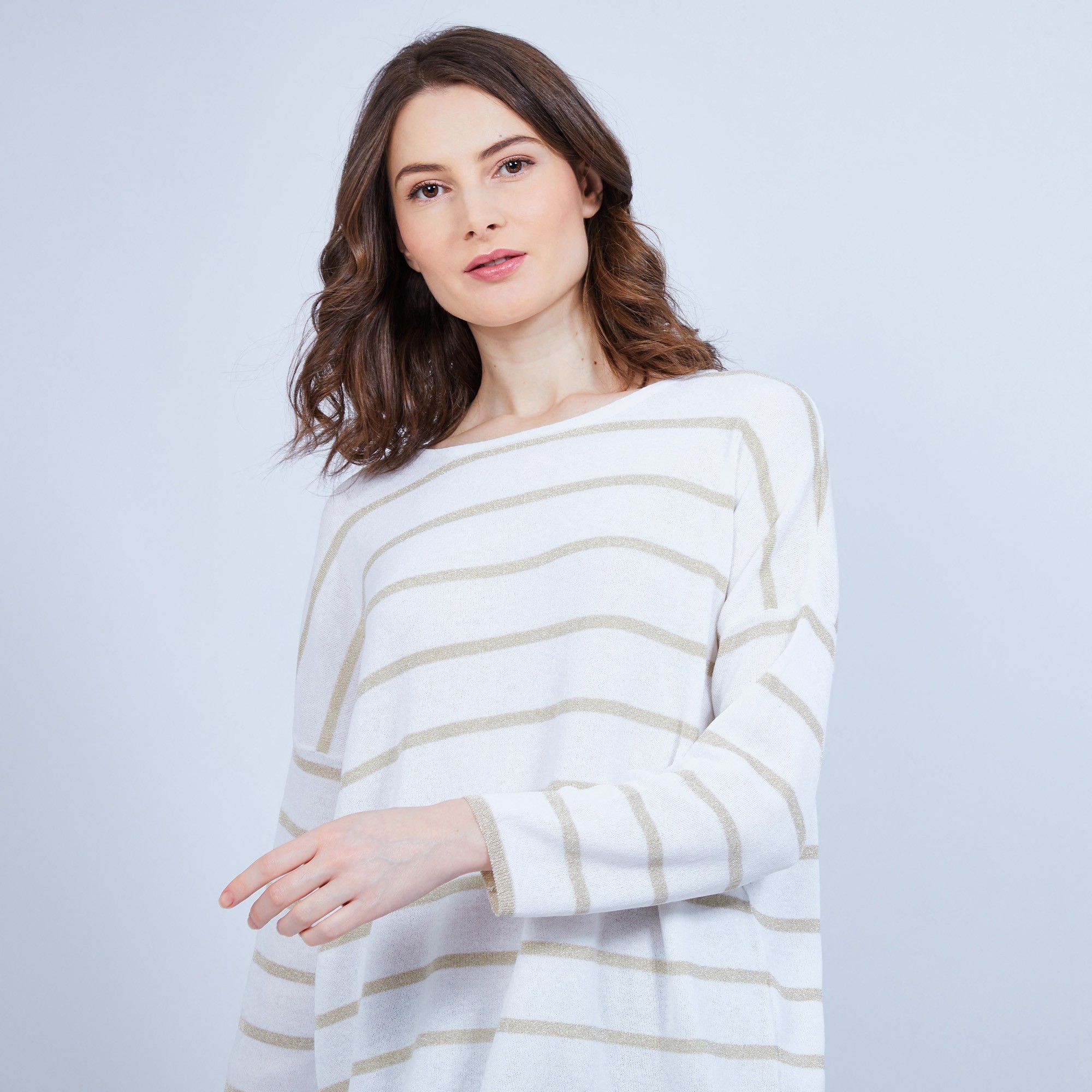 Pull rayé col rond - Mariah