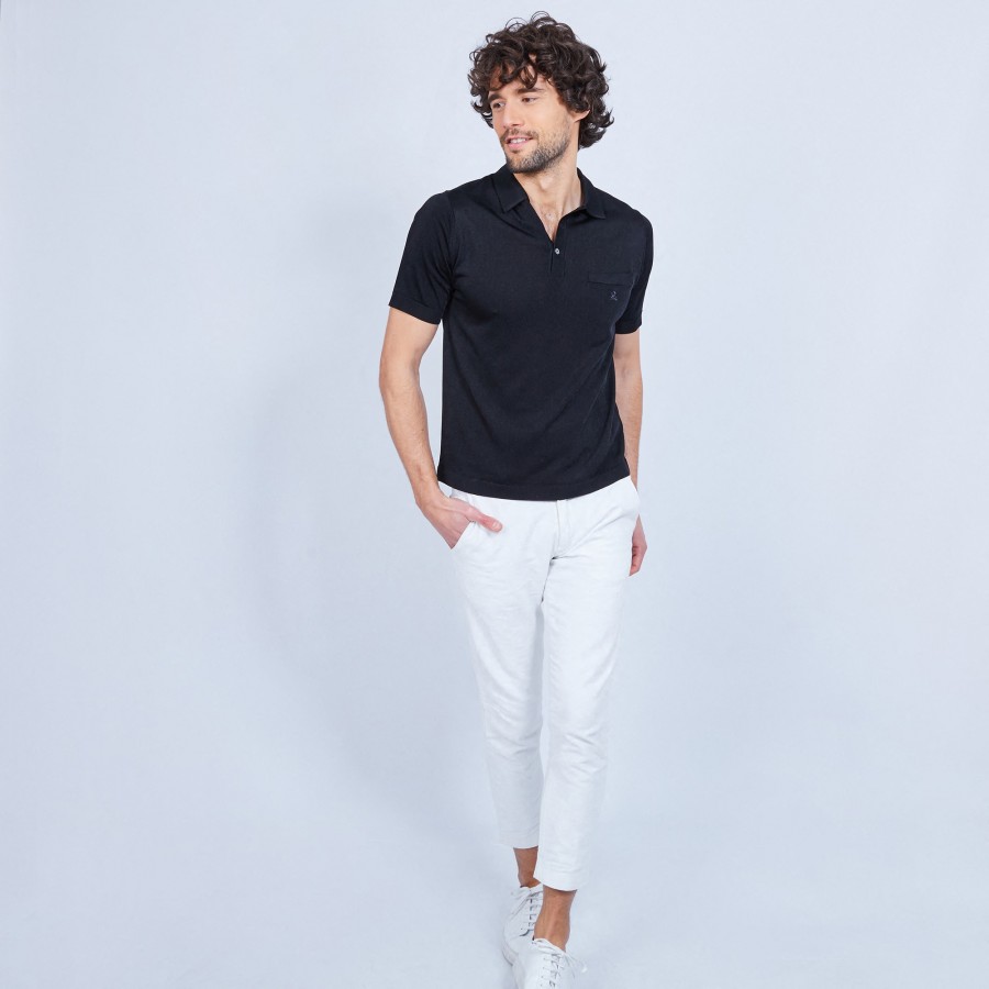 Camisa Polo em Fio Leve - Vadim