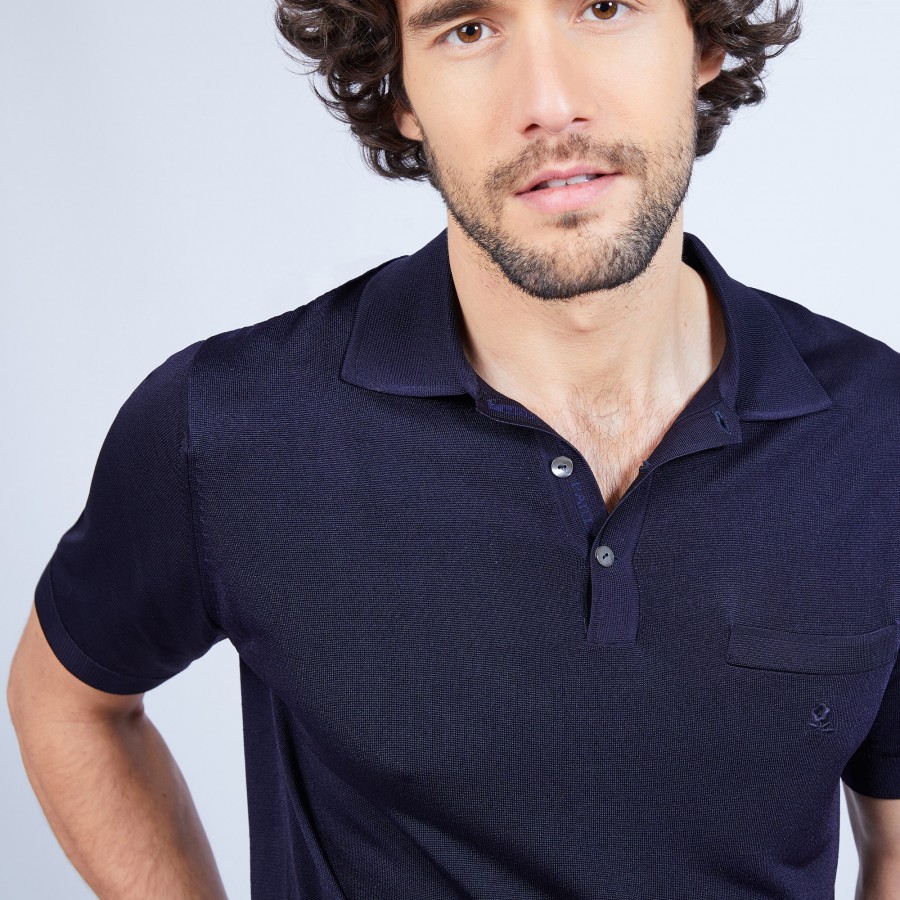 Polo shirt made of Fil lumière - Vadim