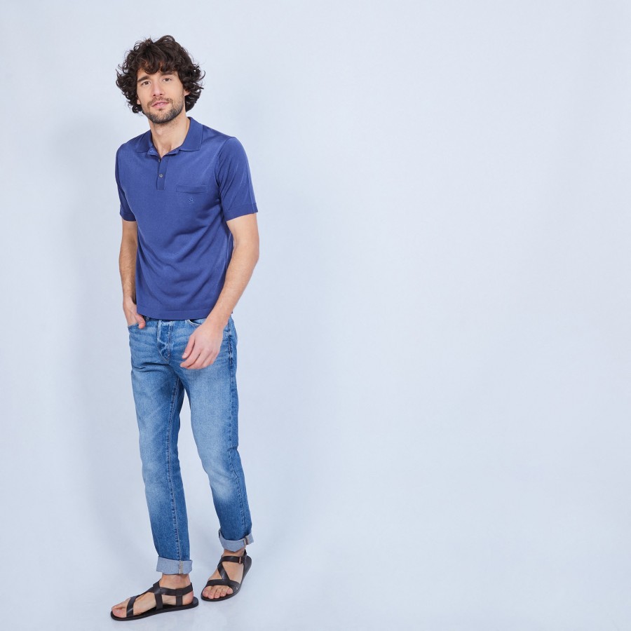 Polo shirt made of Fil lumière - Vadim