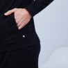Sweat à capuche en cachemire - Harper 6410 noir - 01 Noir