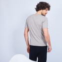 Cotton and cashmere T-shirt with Tunisian collar - Harumi