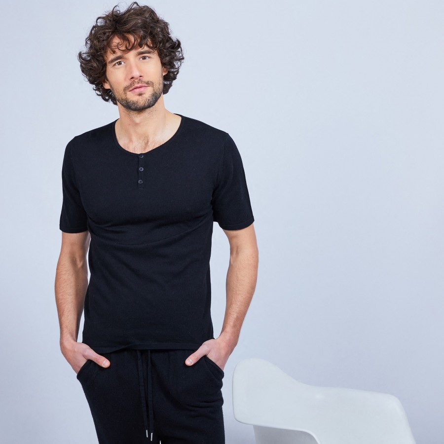 Camiseta Cashmere Cotton Gola - Haruni