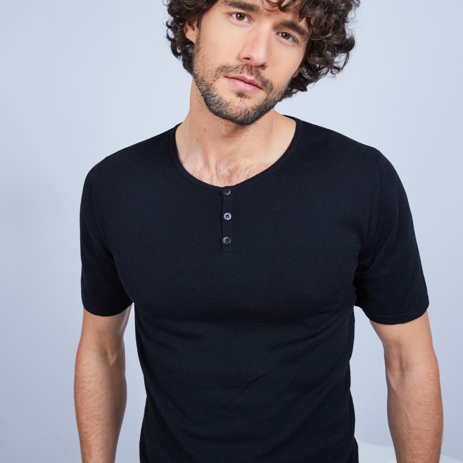 Camiseta Cashmere Cotton Gola - Haruni