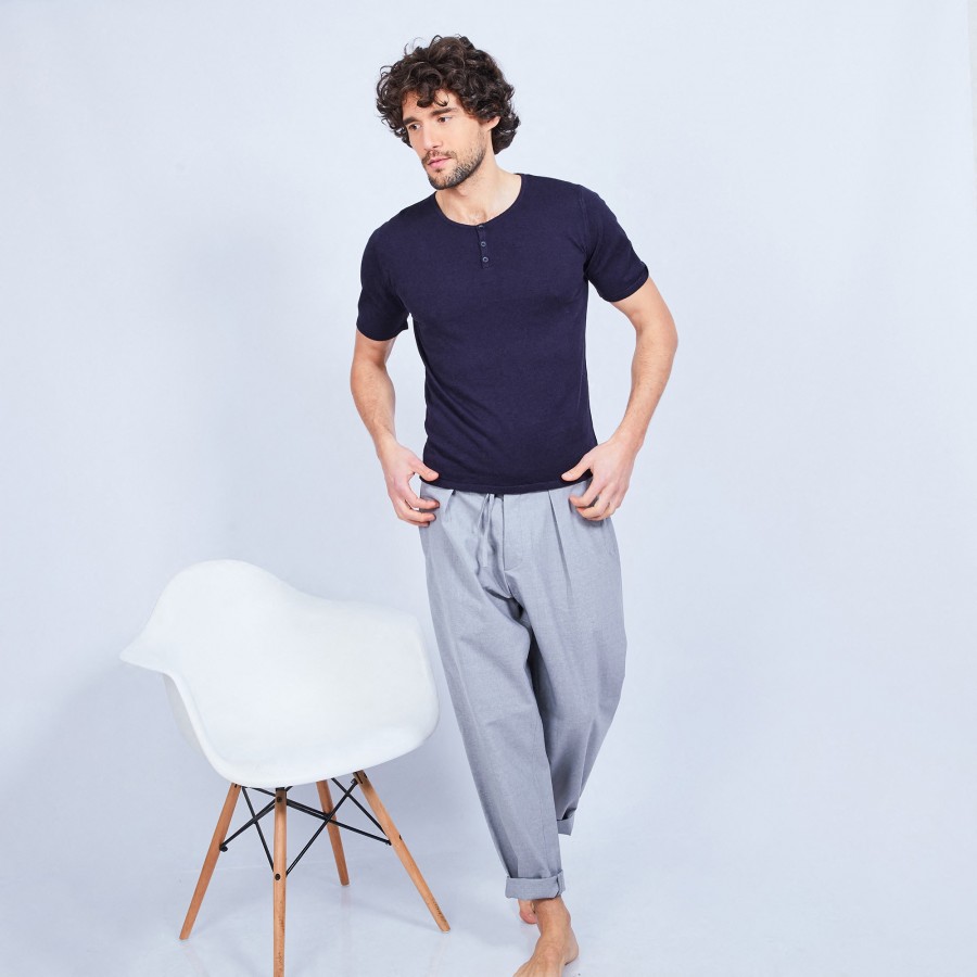 Camiseta Cashmere Cotton Gola - Haruni