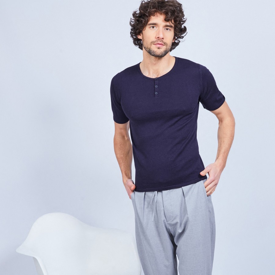 Camiseta Cashmere Cotton Gola - Haruni