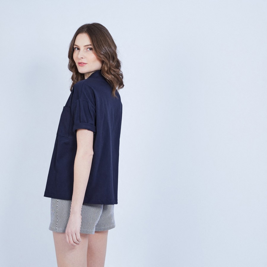 Short-sleeved shirt - MYOSOTIS