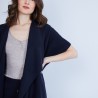 Gilet kimono sans manches - Harriet 6440 marine - 05 bleu marine