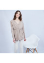Gilet avec poches en cachemire - Hazel 6362 gazelle - 14 beige foncé
