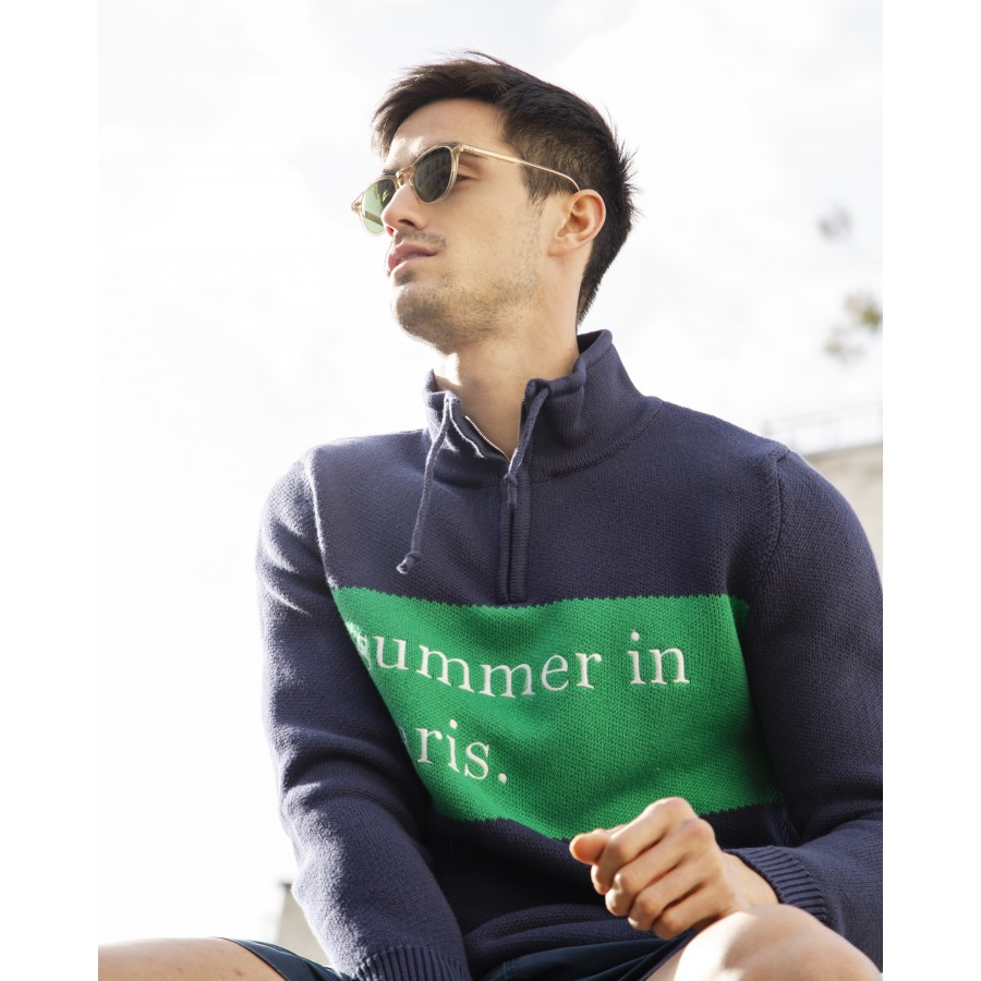 Pull homme Maison Montagut x Cuisse de Grenouille -