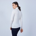 Pull col roulé en laine mérinos - Bea 6600 blanc - 02 Blanc