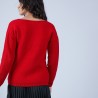 Pull col V pour femme Soizic