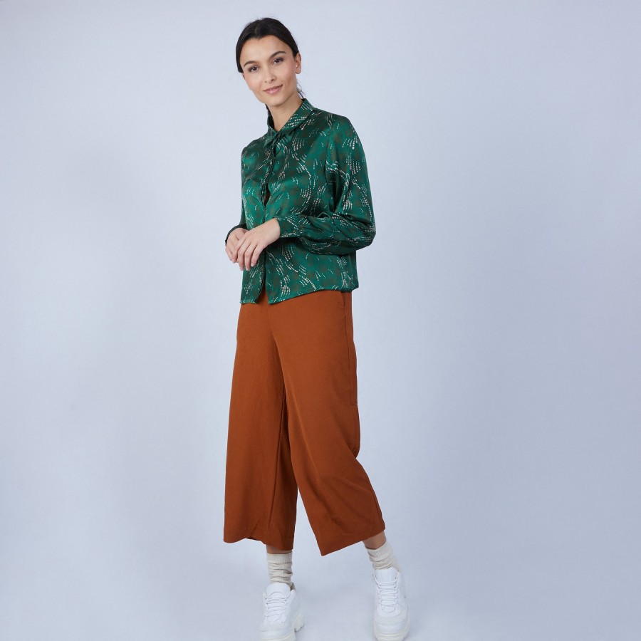 Blusa de seda Morel da Maison Martin - Parole