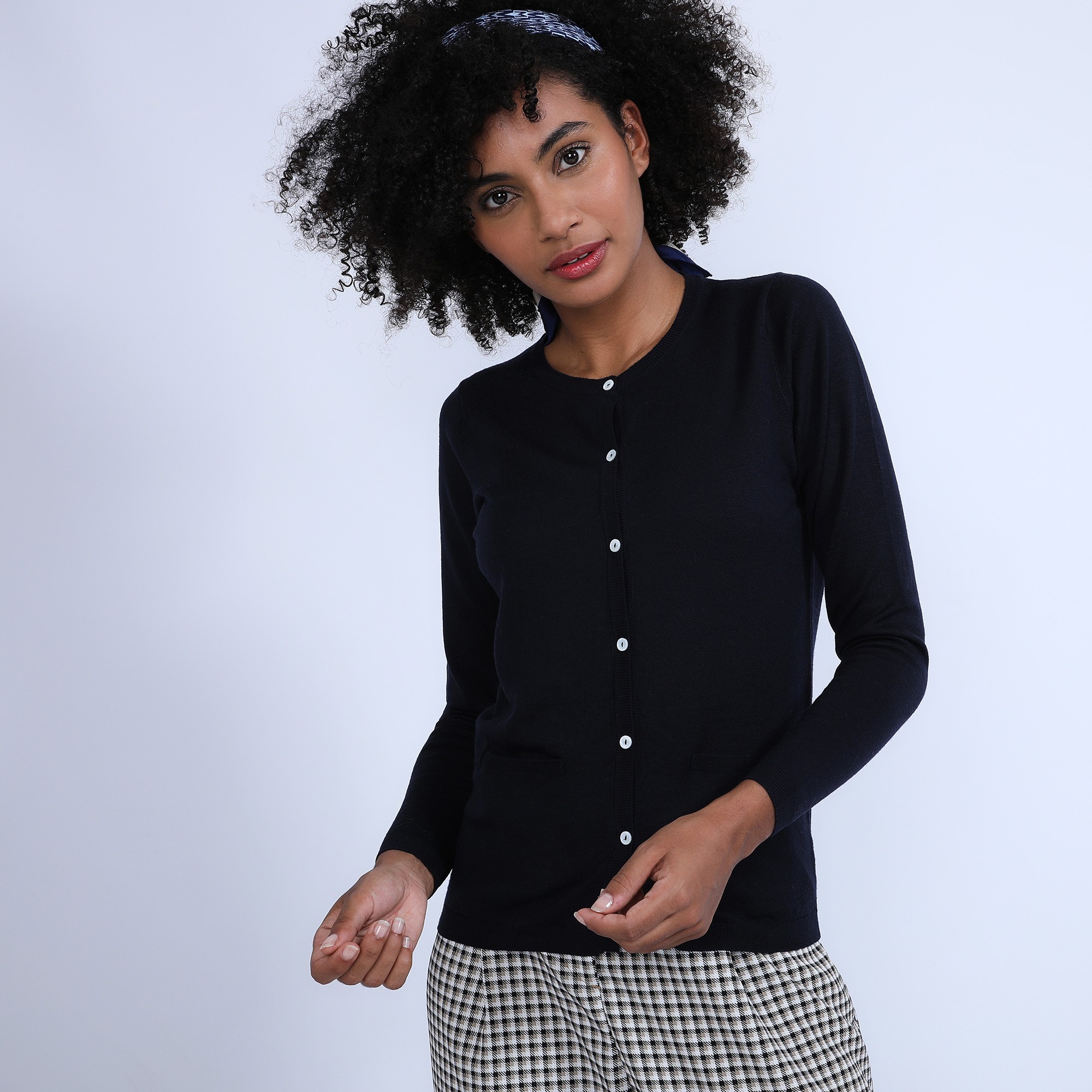 Gilet en laine mérinos - Belita