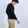Pull col rond en laine mérinos - Bardem