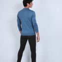 Pull col polo en laine mérinos - Beni