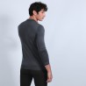 Pull col polo en laine mérinos - Beni