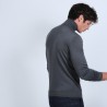 Pull col roulé en laine mérinos - Berry 6611 gris anthracite - 10 gris foncé