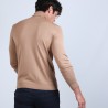 Pull col roulé en laine mérinos - Berry 6630 camel - 88 camel
